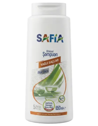 Safia Yağlı Saçlar Şampuan 650 Ml - 1