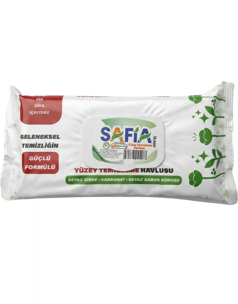 Safia Yüzey Temizleme Havlusu 50 Adet - 1