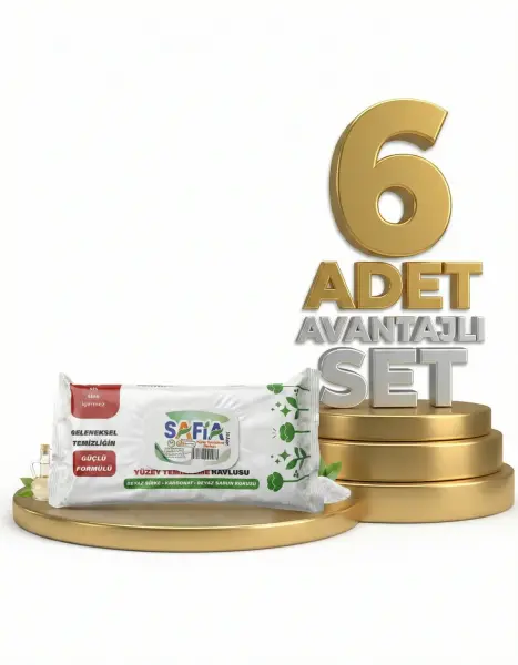 Safia Yüzey Temizleme Havlusu 6x50 Adet - 1