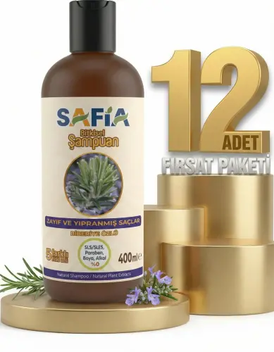 Safia Zayıf Ve Kırılgan Saçlar İçin Şampuan 12x400 Ml - 2
