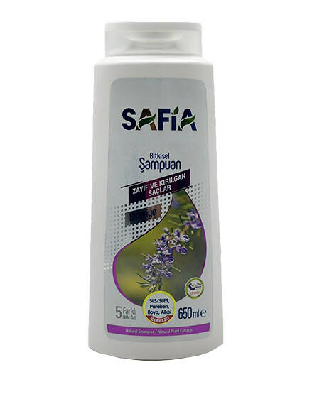 Safia Zayıf Ve Kırılgan Saçlar Şampuan 650 Ml - 1