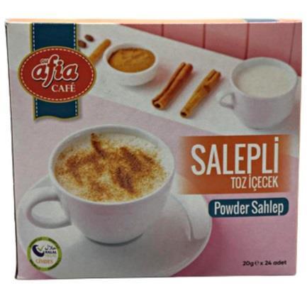 Afia Salepli Toz İçecek 24x20 Gr - 1
