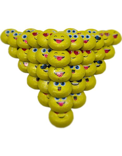 Sargili Emoji Çikolata 1 Kg - 2