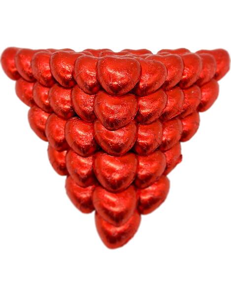 Sargılı Kalp Çikolata 1 Kg - 1