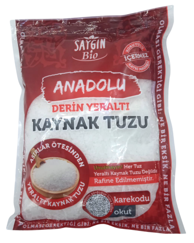 Saygın Anadolu Derin Yeraltı Kaynak Tuzu 500 Gr - Saygın