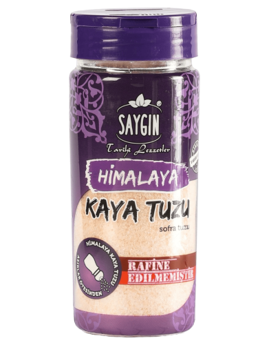 Saygın Himalaya Sofralık Tuzluklu Kaya Tuzu 250 Gr - Saygın