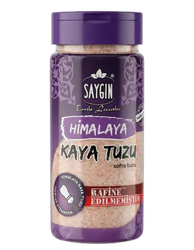 Saygın Himalaya Sofralık Tuzluklu Kaya Tuzu 250 Gr - Saygın