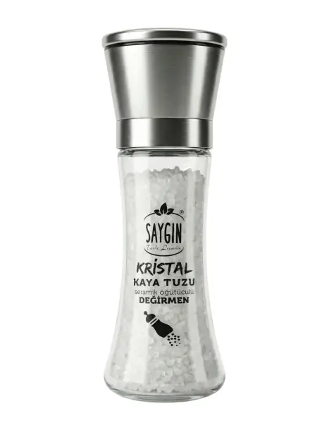 Saygın Kaya Tuzu Değirmen 200 Gr - 1