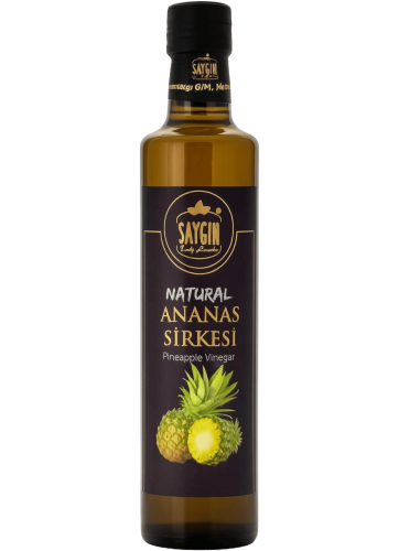 Saygın Natural Ananas Sirkesi 500 Ml - SAYGIN