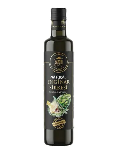 Saygın Natural Enginar Sirkesi 500 Ml - SAYGIN