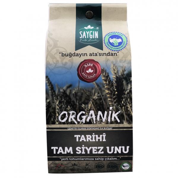 Saygın Organik Siyez Unu 750 Gr - 1
