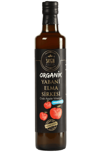 Saygın Organik Yabani Elma Sirkesi 500 Ml - SAYGIN