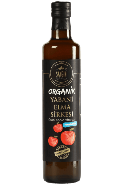 Saygın Organik Yabani Elma Sirkesi 500 Ml - 1