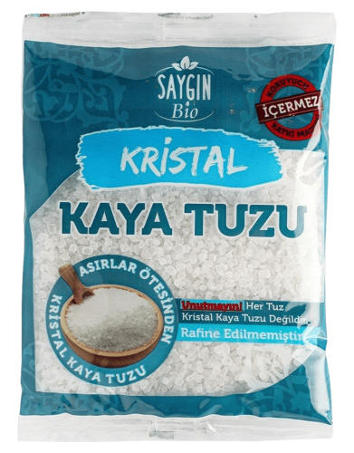 Saygın Sofrada Öğütme Kaya Tuzu 500 Gr - Saygın