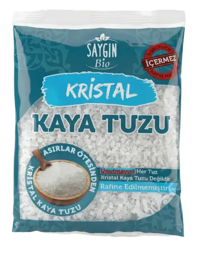 Saygın Sofrada Öğütme Kaya Tuzu 500 Gr - Saygın