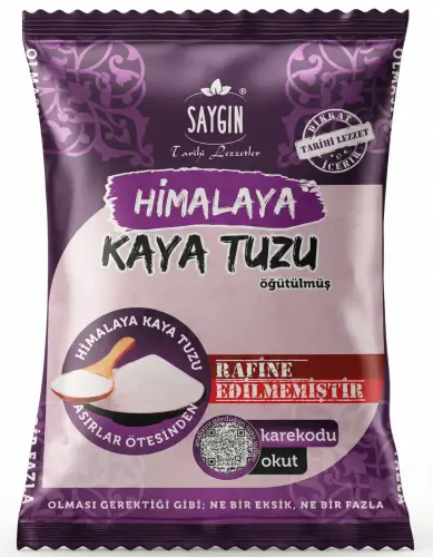 Saygın Sofralık Himalaya Tuzu 500 Gr - Saygın