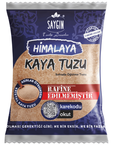 Saygın Sofrası Öğütme Himalaya Tuzu 500 Gr - Saygın