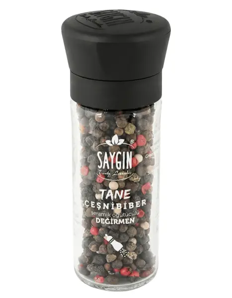 Saygın Tane Çeşnibiber Değirmen 50 Gr - 1