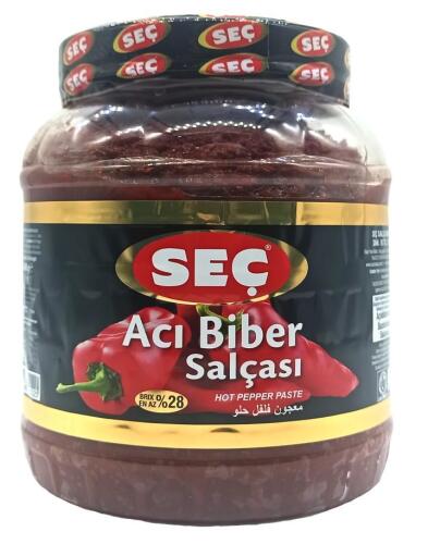 Seç Acı Biber Salçası 1,6 Kg - Seç