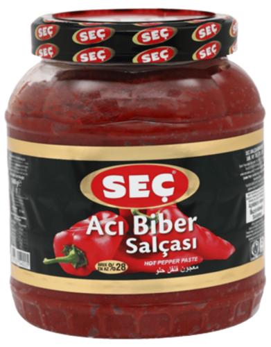 Seç Acı Biber Salçası 1,6 Kg - Seç