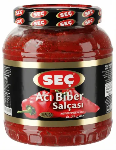 Seç Acı Biber Salçası 1,6 Kg - Seç