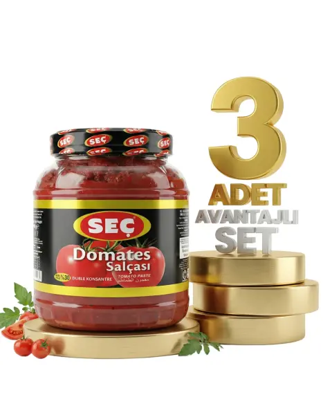 Seç Domates Salça Pet 3x1650 Gr - 1