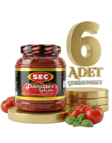 Seç Domates Salça Pet 6x1650 Gr - Seç