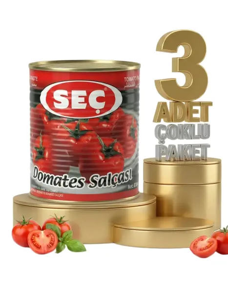 Seç Domates Salçası 3x830 Gr - 1