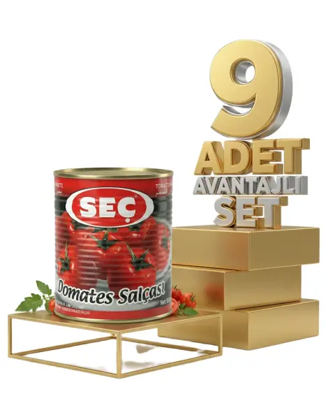 Seç Domates Salçası 9x830 Gr - 1
