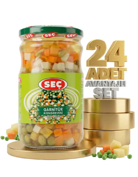 Seç Garnitür Konservesi 24x620 Gr - 1