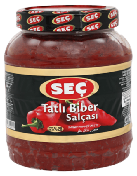 Seç Tatlı Biber Salçası 1,6 Kg - 1