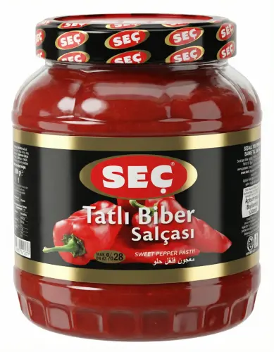 Seç Tatlı Biber Salçası 1,6 Kg - Seç
