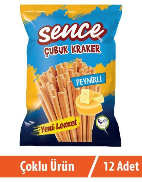 Sence Peynirli Çubuk Kraker 12x40 Gr - 1