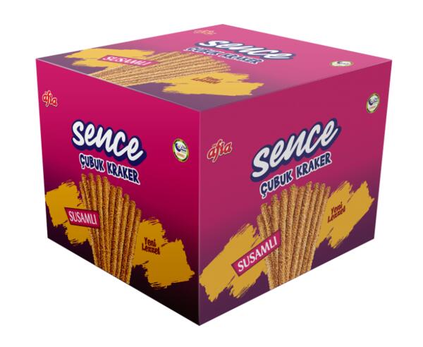 Sence Susamlı Çubuk Kraker 24x40 Gr - 1