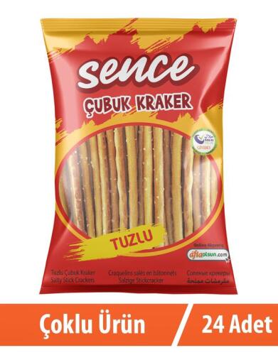 Afia Sence Tuzlu Çubuk Kraker 24x30 Gr - Afia