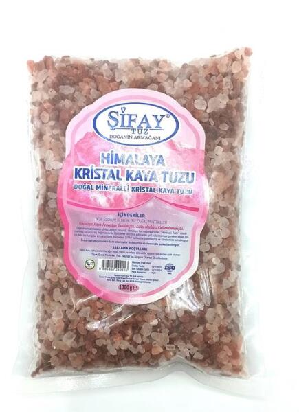 Şifay Himalaya Kristal Sofrada Öğütme Pembe Kaya Tuzu 1 Kg - 1