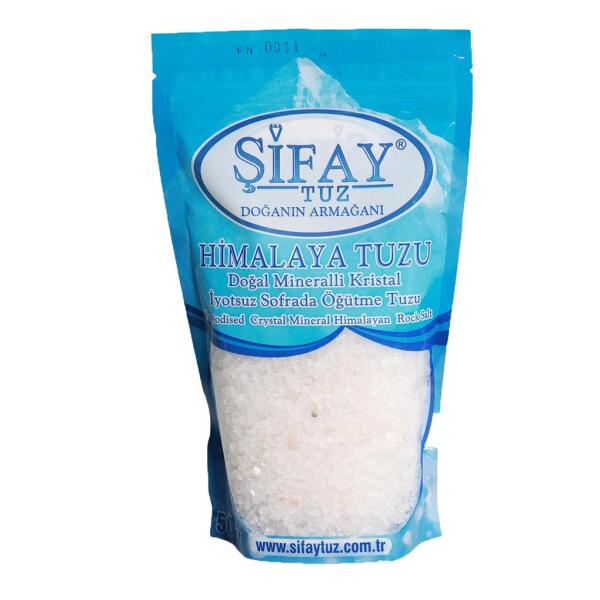 Şifay Himalaya Tuzu SfrÖğütme Beyaz 500 Gr - 1