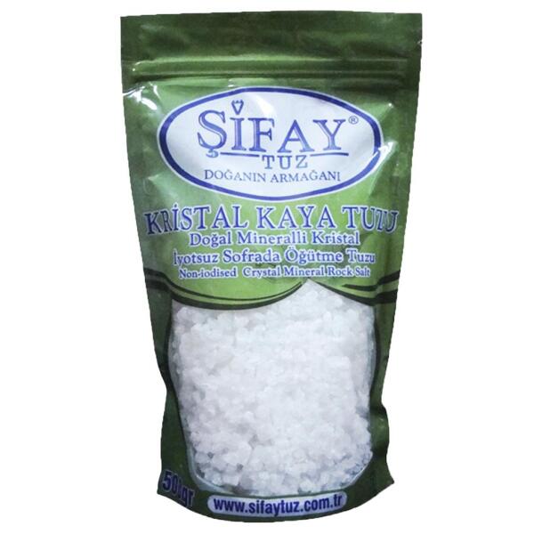 Şifay Kaya Tuzu Sofrada Öğütme 500 Gr - 1
