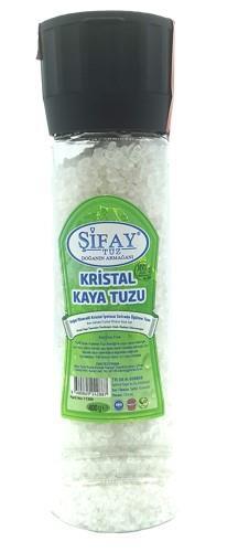 Şifay Sofrada Öğütme Kristal Kaya Tuzu Değirmen 400 Gr - 1