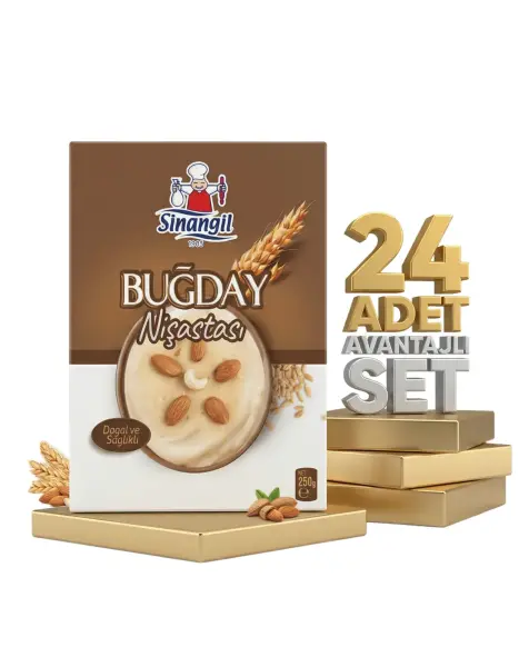 Sinangil Buğday Nişastası 24x200 Gr - 1