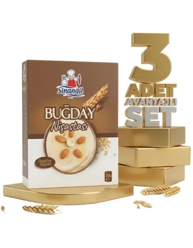 Sinangil Buğday Nişastası 3x200 Gr - SİNANGİL