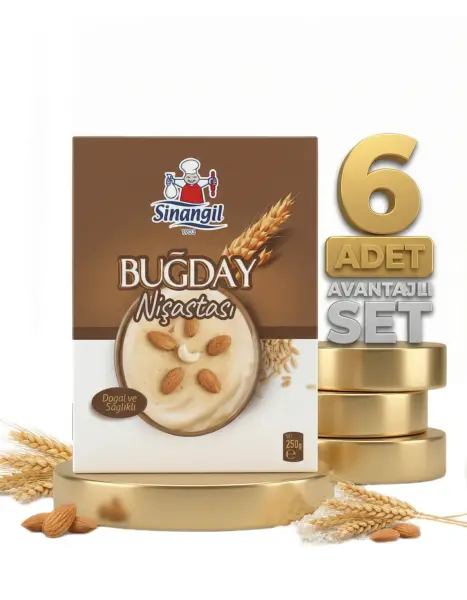 Sinangil Buğday Nişastası 6x200 Gr - 1