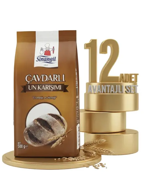 Sinangil Çavdarlı Un Karışımı 12x500 Gr - 1