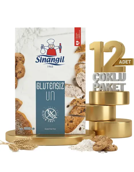 Sinangil Glutensiz Un 12x1 Kg - 1