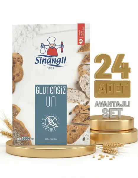 Sinangil Glutensiz Un 24x1 Kg - 1