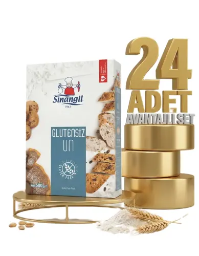Sinangil Glutensiz Un 24x500 Gr - SİNANGİL
