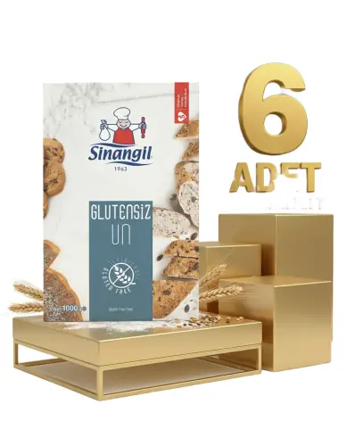Sinangil Glutensiz Un 6x1 Kg - SİNANGİL