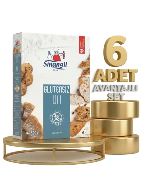 Sinangil Glutensiz Un 6x500 Gr - 1