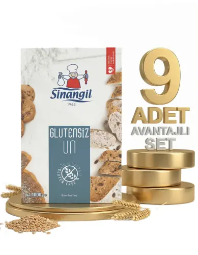 Sinangil Glutensiz Un 9x1 Kg - SİNANGİL
