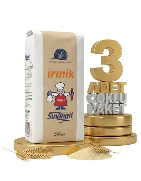 Sinangil İrmik 3x500 Gr - 1